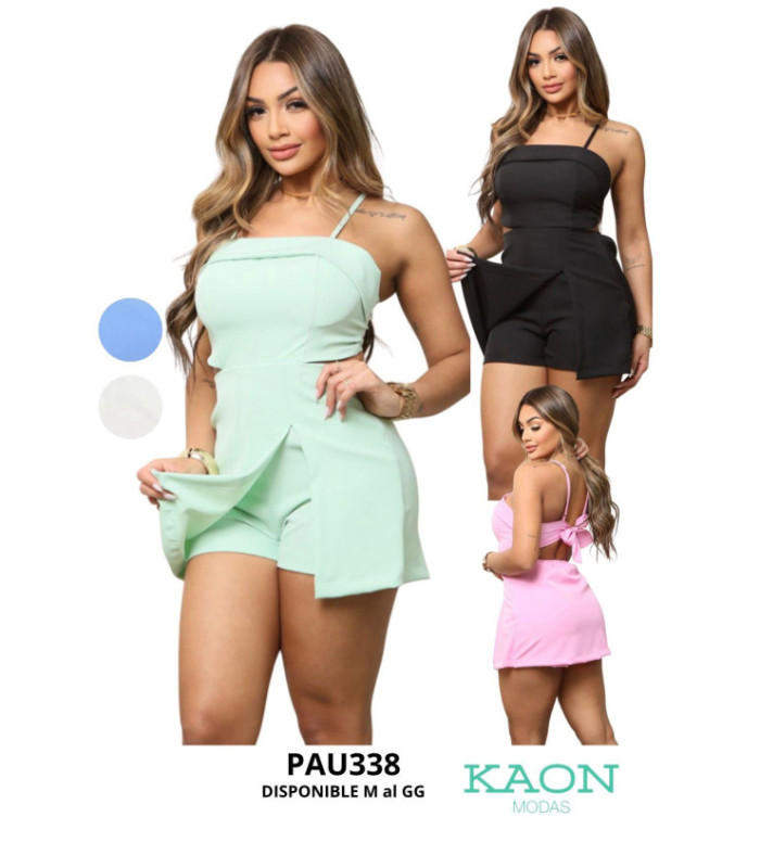 ENTERIZO SHORT POLLERA