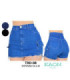 SHORT POLLERA DE JEANS 36 AL 46.TRITON