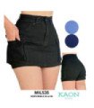 Shor Pollera Cargo Jeans 36 Al 46.Milku - Kaon Modas CDE