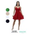 Vestido Corto Solera, Broderie - Kaon Modas CDE