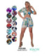 CONJUNTO SHORT FEM.ESTAMPADA.