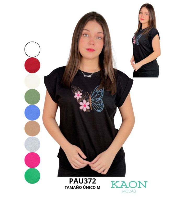 BLUSA M/C ALG.VARIOS DISEÑOS