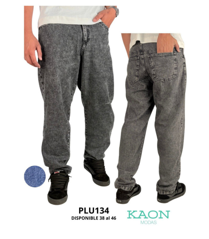 PANT.JEANS MOM MASC. 38 AL 46.PLUS
