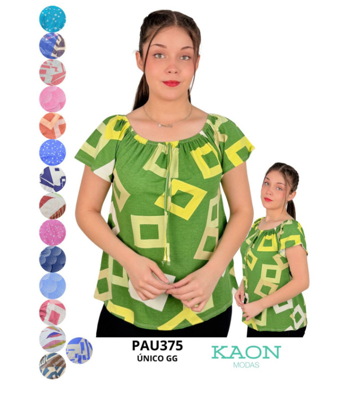 BLUSA SRA.CIGANA FLOREADO M/C