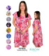 VESTIDO M/C SRA.FLOREADO