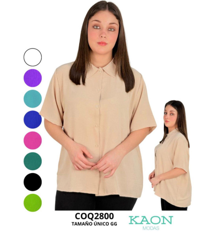 CAMISA SRA.TELA DUNNA.COQUETA