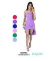 Vestido Elegante Sin Manga - Kaon Modas CDE