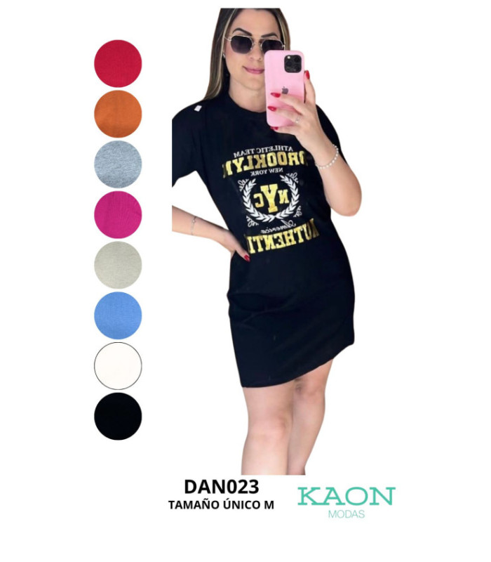 VESTIDO ALG.M/C,DIFERENTES DISEÑOS