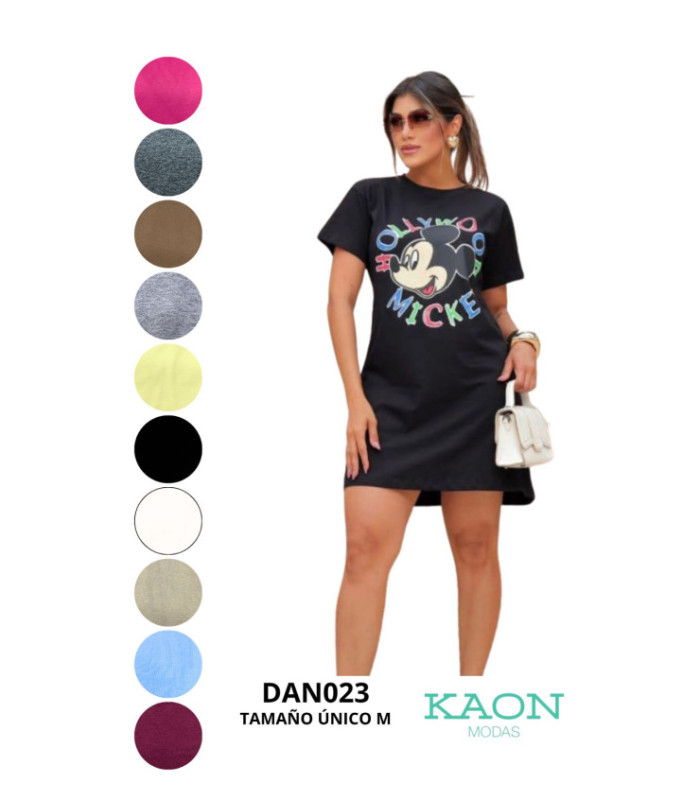 VESTIDO ALG.M/C,DIFERENTES DISEÑOS