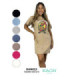 VESTIDO ALG.M/C,DIFERENTES DISEÑOS