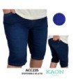 Berm. Jeans Masc.especial 48 Al 56 Accento - Kaon Modas CDE