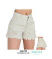 Short Jeans Fem.mom Rasgado.36 Al 48.Final - Kaon Modas CDE