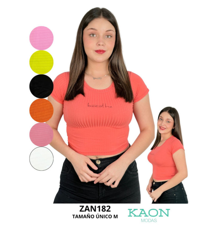 CROPPED M/C ALG.ZANTTY