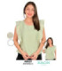 BLUSA SRTA. M AL GG CON BORDADO EN EL BRAZO