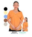 Blusa Sra.lino Abertura En Enfrente - Kaon Modas CDE