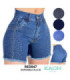 SHORT JEANS FEM. CON BRILLOS. RED MANGO. 36 AL 46