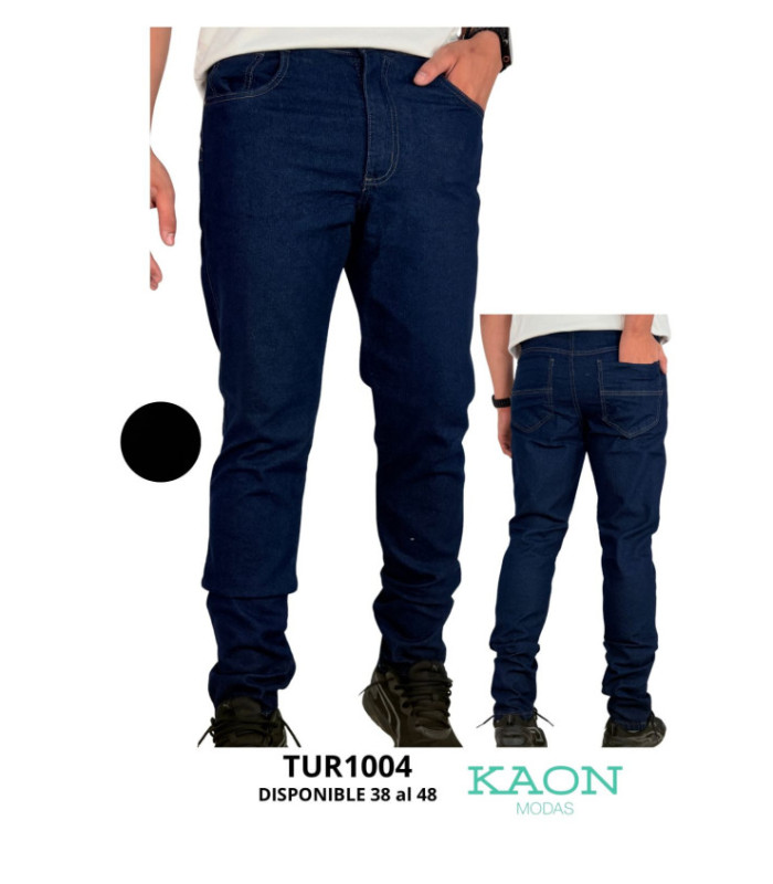 PANT.JEANS CLASICO MASC.36 AL 50.TURCA