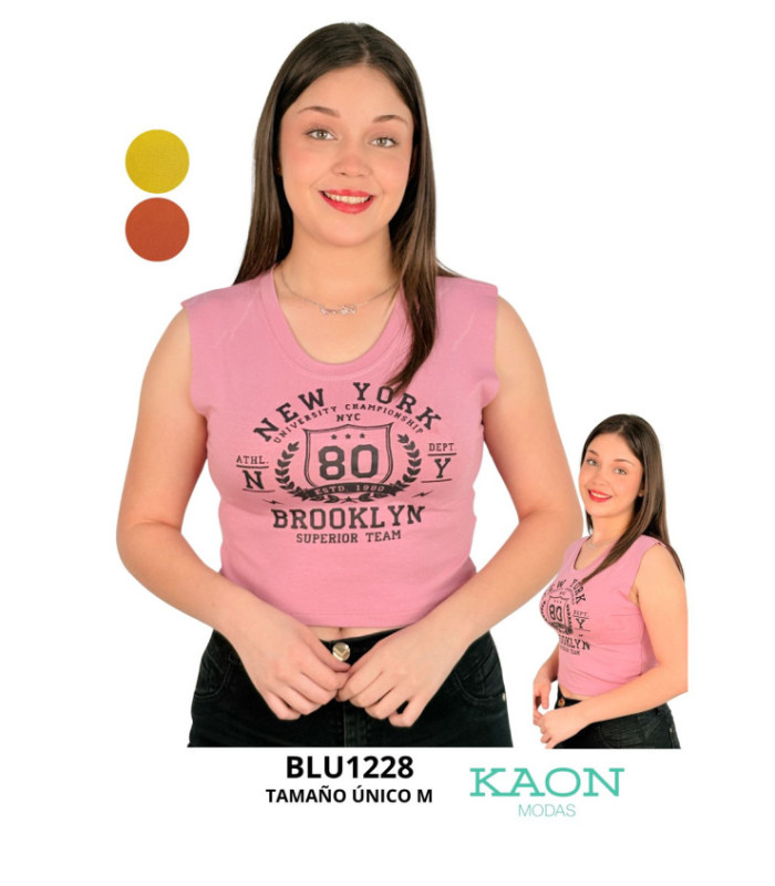 CROPPED SIN MANGA.BLUPEPE