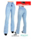 PANT.JEANS FALRE FEM.36 AL 46.