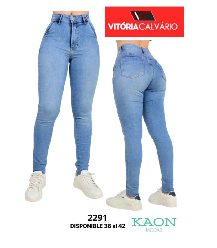 PANT.JEANS FEM.BOLSILLO ENFRENTE