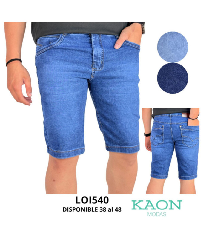 BERMUDA JEANS MASC.36 AL 48.LOIS