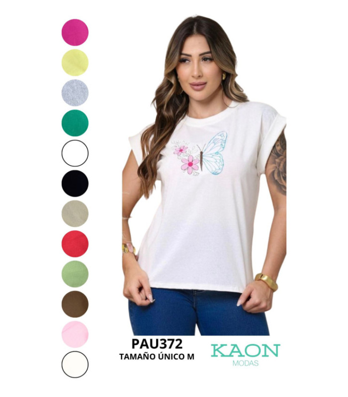 BLUSA M/C ALG.VARIOS DISEÑOS