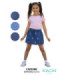 Short Pollera Jeans P/ Nena 4 Al 16.Cookie - Kaon Modas CDE