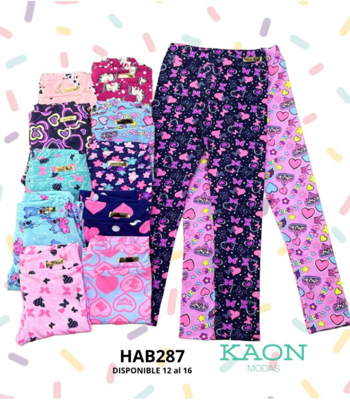 CALZA JUVENIL ESTAMP.Y LISO