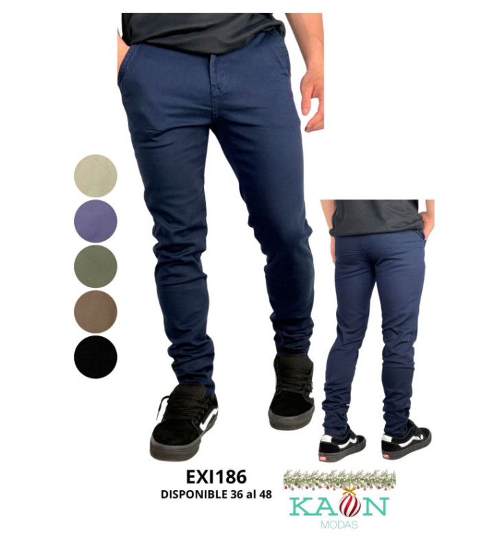 Pantalon Colorido Masc.36 Al 48 Exit - Kaon Modas CDE