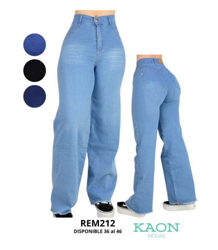 PANT.JEANS FEM.MOM.36 AL 46.REMIX