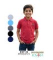 Remera Juvenil M/C Con Cuello 10 Al 14 - Kaon Modas CDE