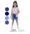 Short Jeans Infantil Para Nena 4 Al 16 Cookie - Kaon Modas CDE