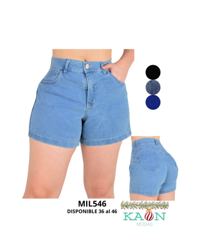 SHORT JEANS FEM.36 AL 46 MILKU