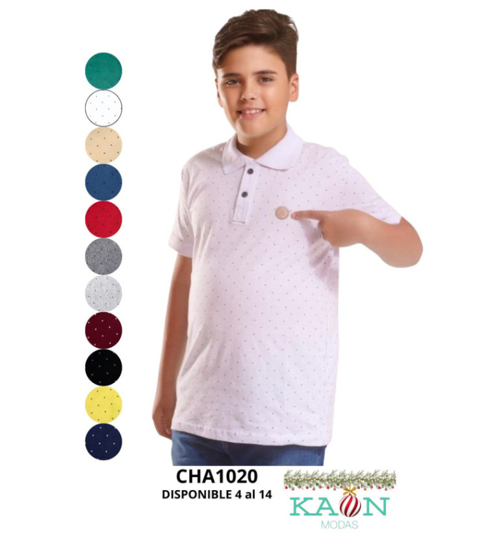 REME. C/ CUELLO INFANTIL M/C 4 AL 16.