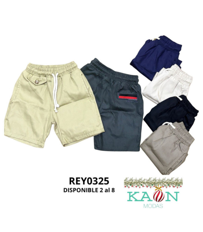 SHORT INFANTIL PARA VARON