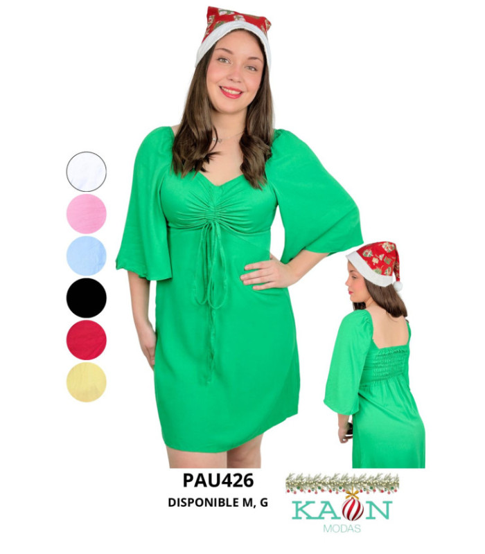VESTIDO CORTO SRTA.CON MANGA