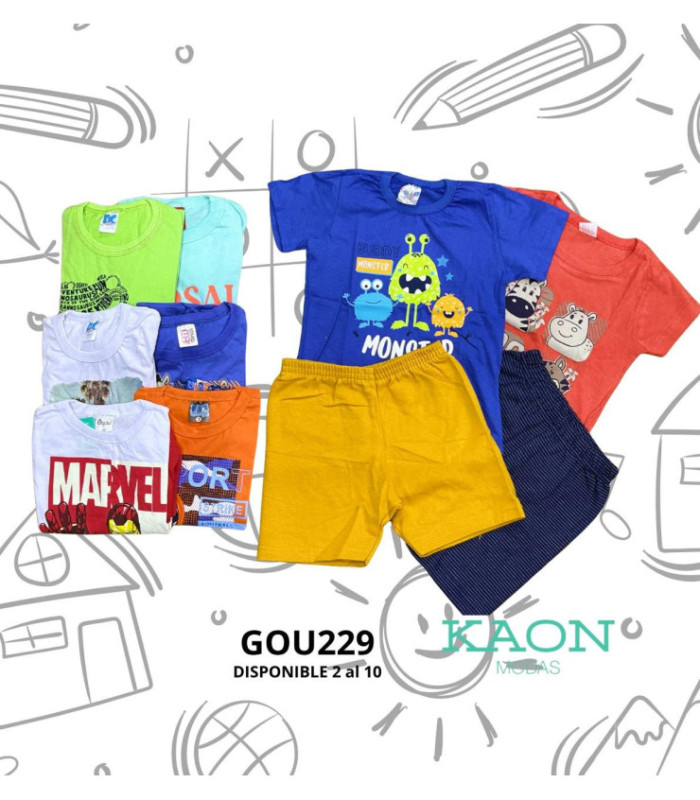 CONJUNTO PARA VARON M/C