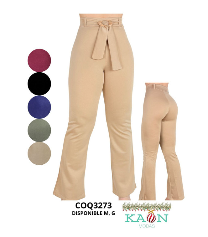 PALAZZO CON CINTO.COQUETA