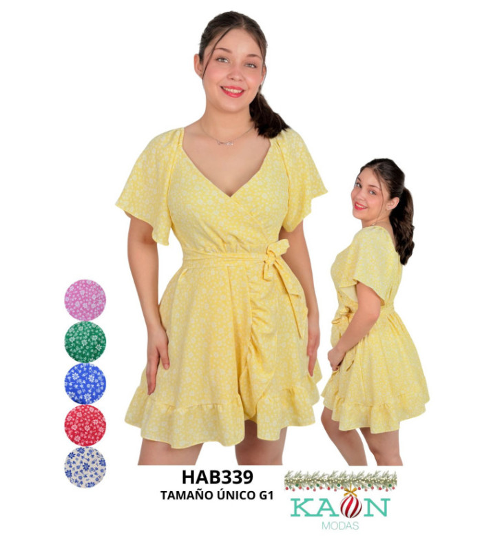 ENTERIZO FLOREADO PLUS SIZE