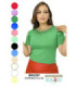 BLUSA M/C CON PERLAS P AL GG.