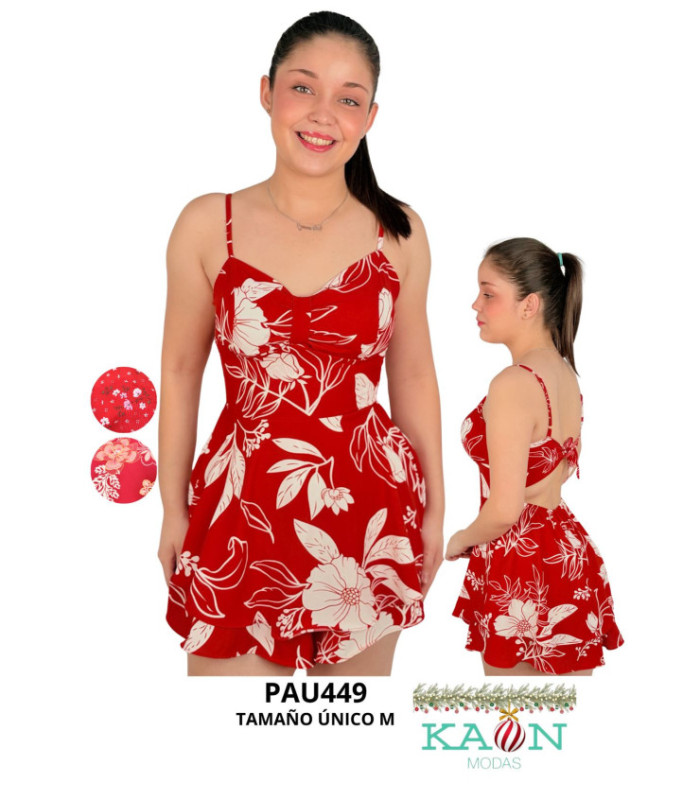 ENTERIZO SOLERA ESTAMP.Y LISO