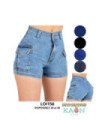 Short Jeans Fem.cargo 36 Al 46.Lois - Kaon Modas CDE