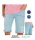 BERMUDA JEANS RASGADO MASC.38 AL 48.DOKEVI