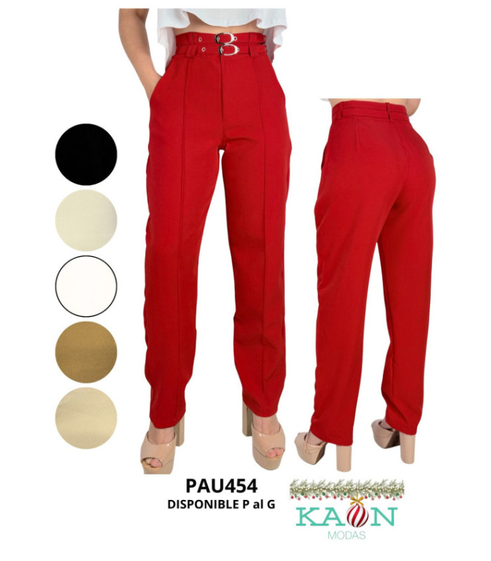 PANT.SOCIAL FEM.CON 2 CINTOS