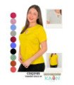 Blusa Srta.m/L Tela Lino.coqueta - Kaon Modas CDE