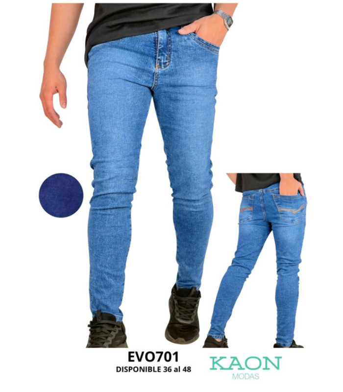 PANT.JEANS MASC.36 AL 48.EVO
