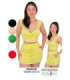 CONJUNTO SHORT POLLERA BOTON EN FRENTE