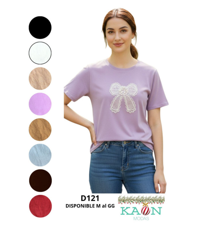 BLUS.SRTA.M AL GG CON MOÑO ENFRENTE