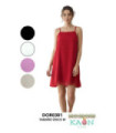 VESTIDO CORTO SOLERA.DORREMI