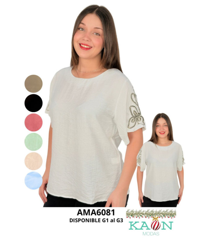 BLUSA PLUS SIZE G1 AL G3